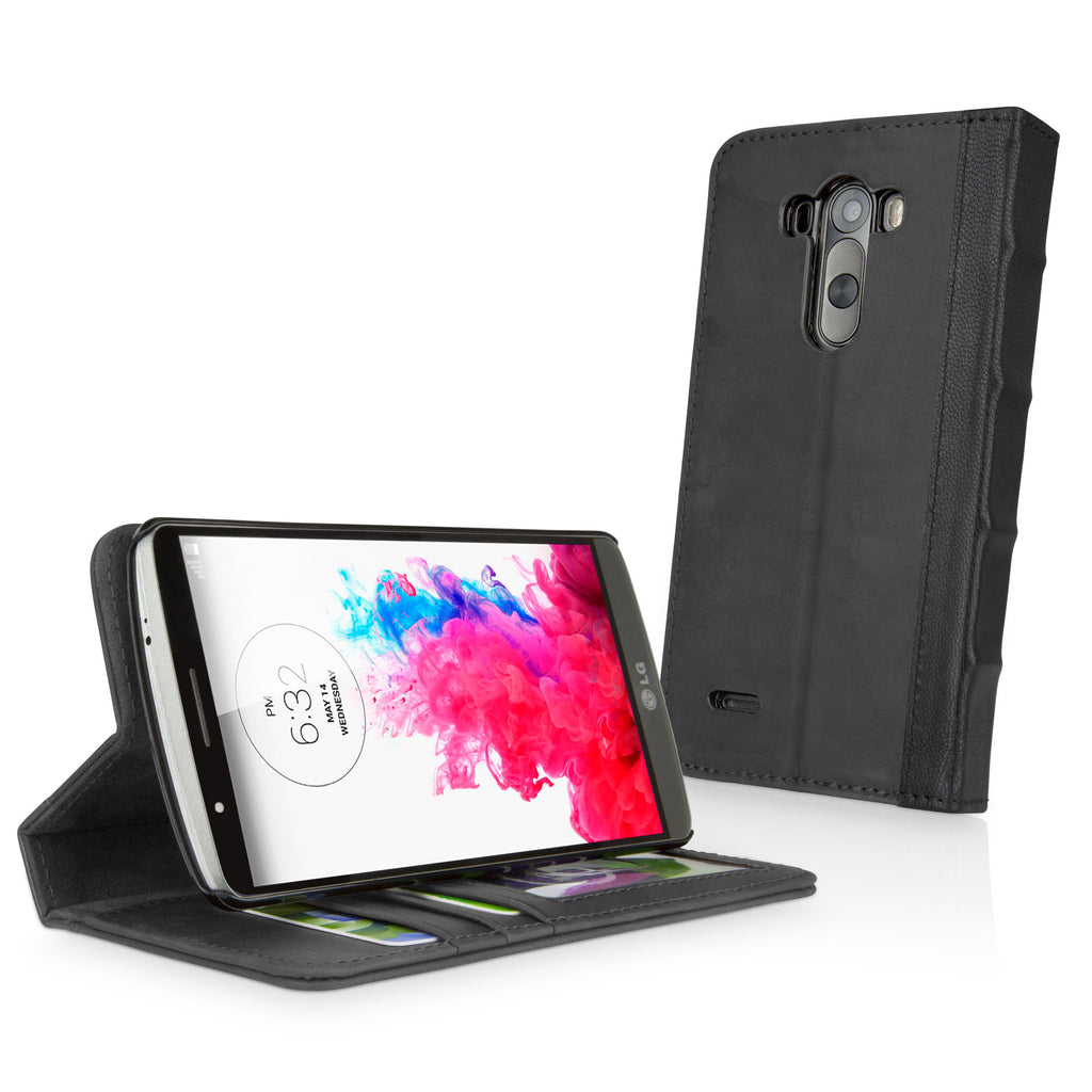 Classic Book Case - Slate Grey - LG G3 Case