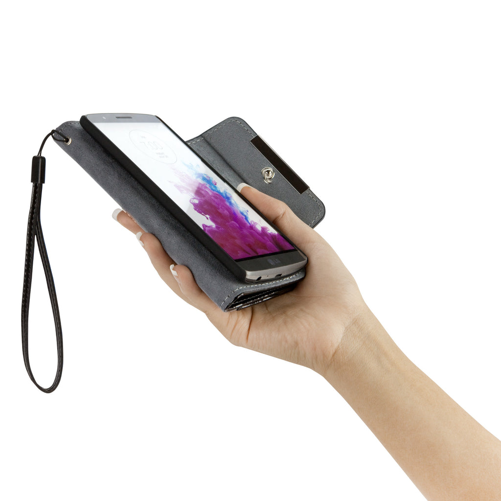 Patent Leather Clutch Case - LG G3 Case