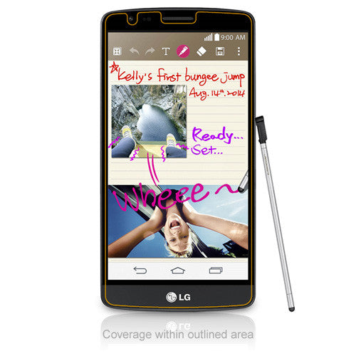ClearTouch Anti-Glare (2-Pack) - LG G3 Stylus Screen Protector