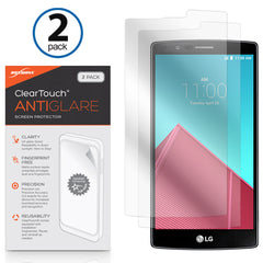 ClearTouch Anti-Glare (2-Pack) - LG G4 Screen Protector