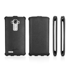 Leather Flip Case - LG G4 Case