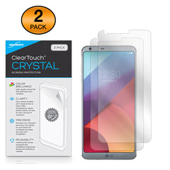 ClearTouch Crystal (2-Pack) - LG G6+ Screen Protector