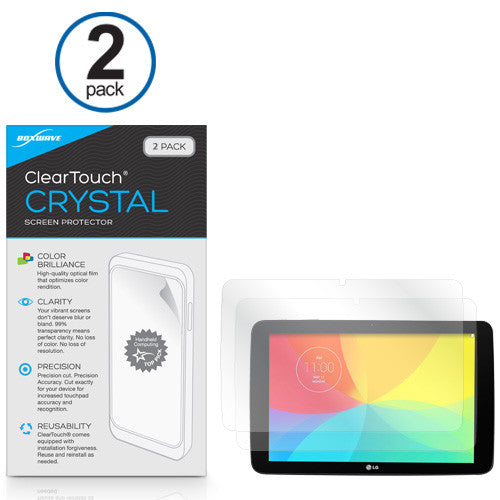 ClearTouch Crystal (2-Pack) - LG G Pad 10.1 Screen Protector