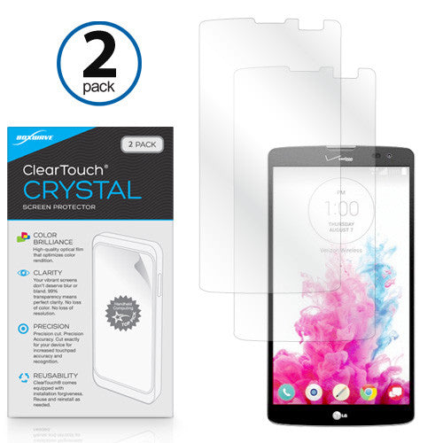 ClearTouch Crystal (2-Pack) - LG G Vista Screen Protector