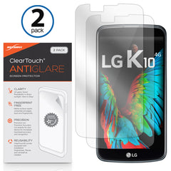 ClearTouch Anti-Glare (2-Pack) - LG K10 Screen Protector