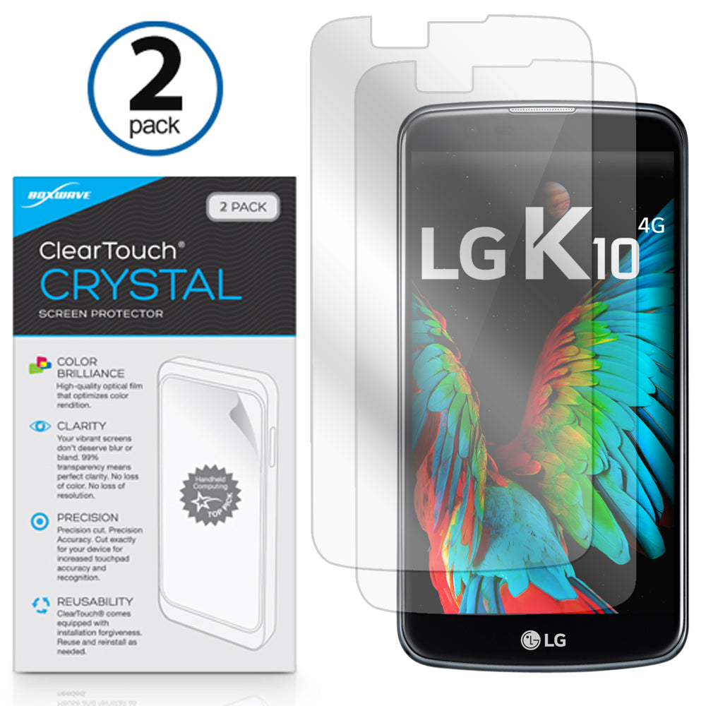 ClearTouch Crystal (2-Pack) - LG K10 Screen Protector