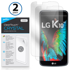 ClearTouch Crystal (2-Pack) - LG K10 Screen Protector