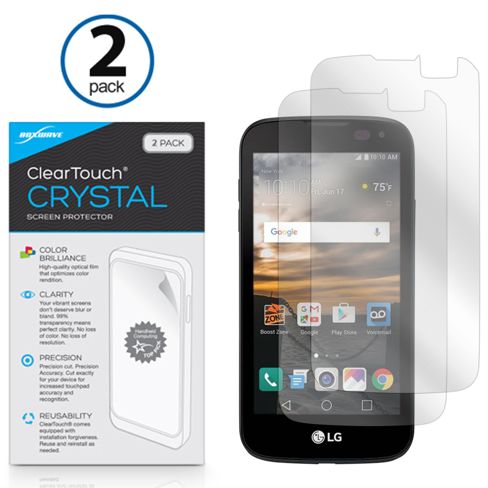 ClearTouch Crystal (2-Pack) - LG K3 Screen Protector