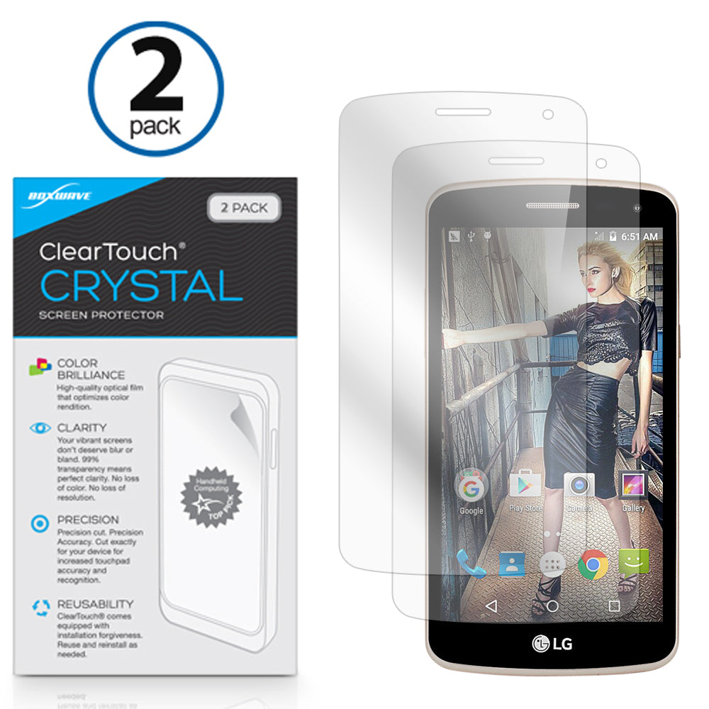 ClearTouch Crystal (2-Pack) - LG K5 Screen Protector