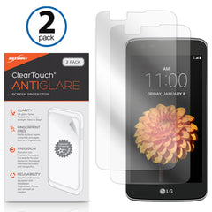 ClearTouch Anti-Glare (2-Pack) - LG K7 Screen Protector