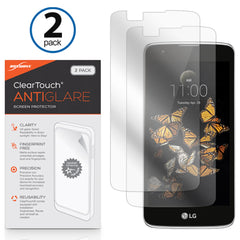 ClearTouch Anti-Glare (2-Pack) - LG K8 Screen Protector