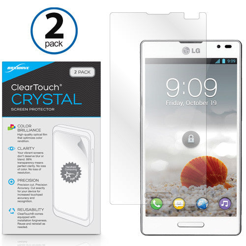 ClearTouch Crystal (2-Pack) - LG Optimus L9 P769 Screen Protector