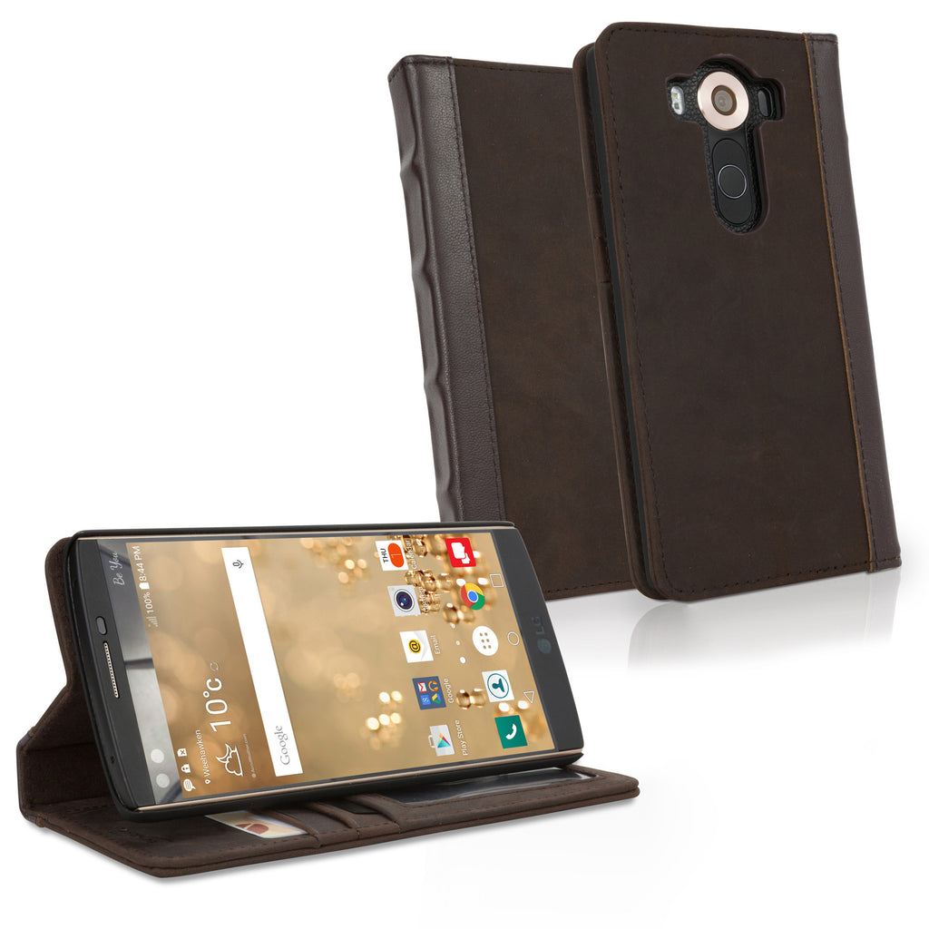 Classic Book Case - LG V10 Case
