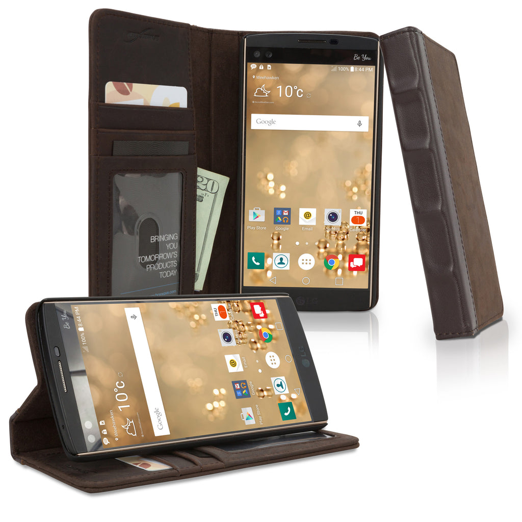 Classic Book Case - LG V10 Case