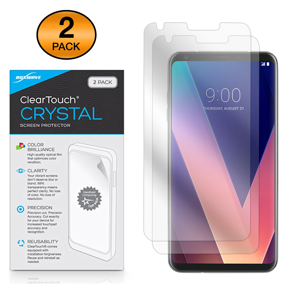 ClearTouch Crystal (2-Pack) - LG V30 Screen Protector