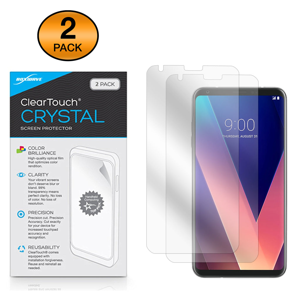 ClearTouch Crystal (2-Pack) - LG V30+ Screen Protector