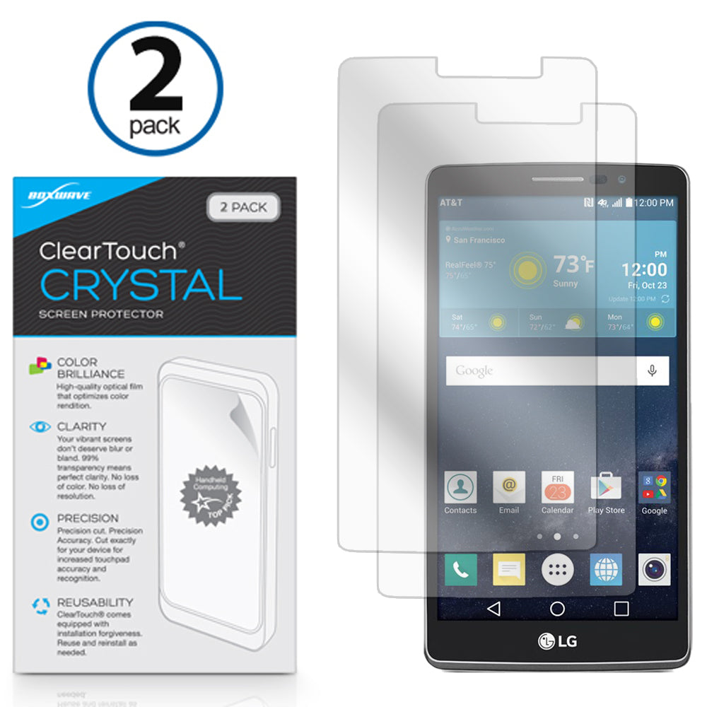 ClearTouch Crystal (2-Pack) - LG Vista 2 Screen Protector