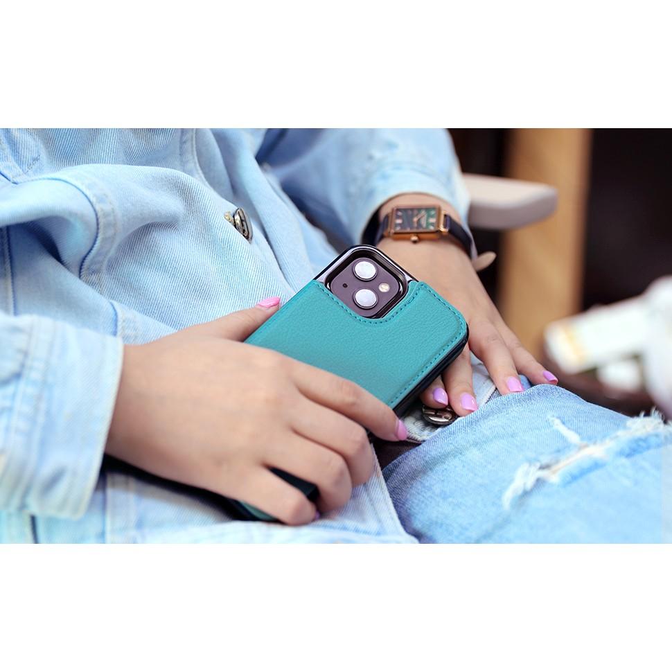 Leather Wallet Case - Apple iPhone 13 Pro Max Case