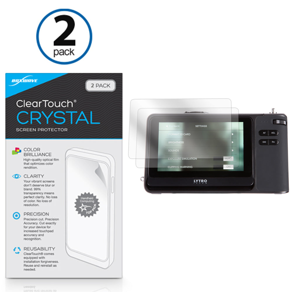ClearTouch Crystal (2-Pack) - Lytro Illum Screen Protector