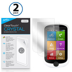 ClearTouch Crystal (2-Pack) - Magellan Cyclo 505 Screen Protector