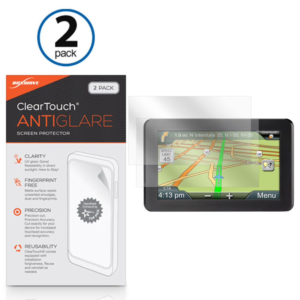 ClearTouch Anti-Glare (2-Pack) - Magellan RoadMate 9400-LM Screen Protector