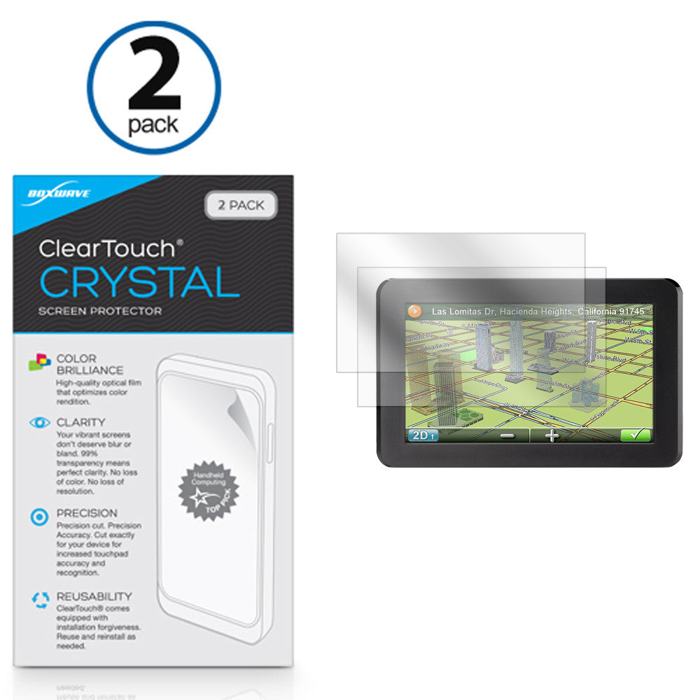 ClearTouch Crystal (2-Pack) - Magellan RoadMate 9416T-LM Screen Protector