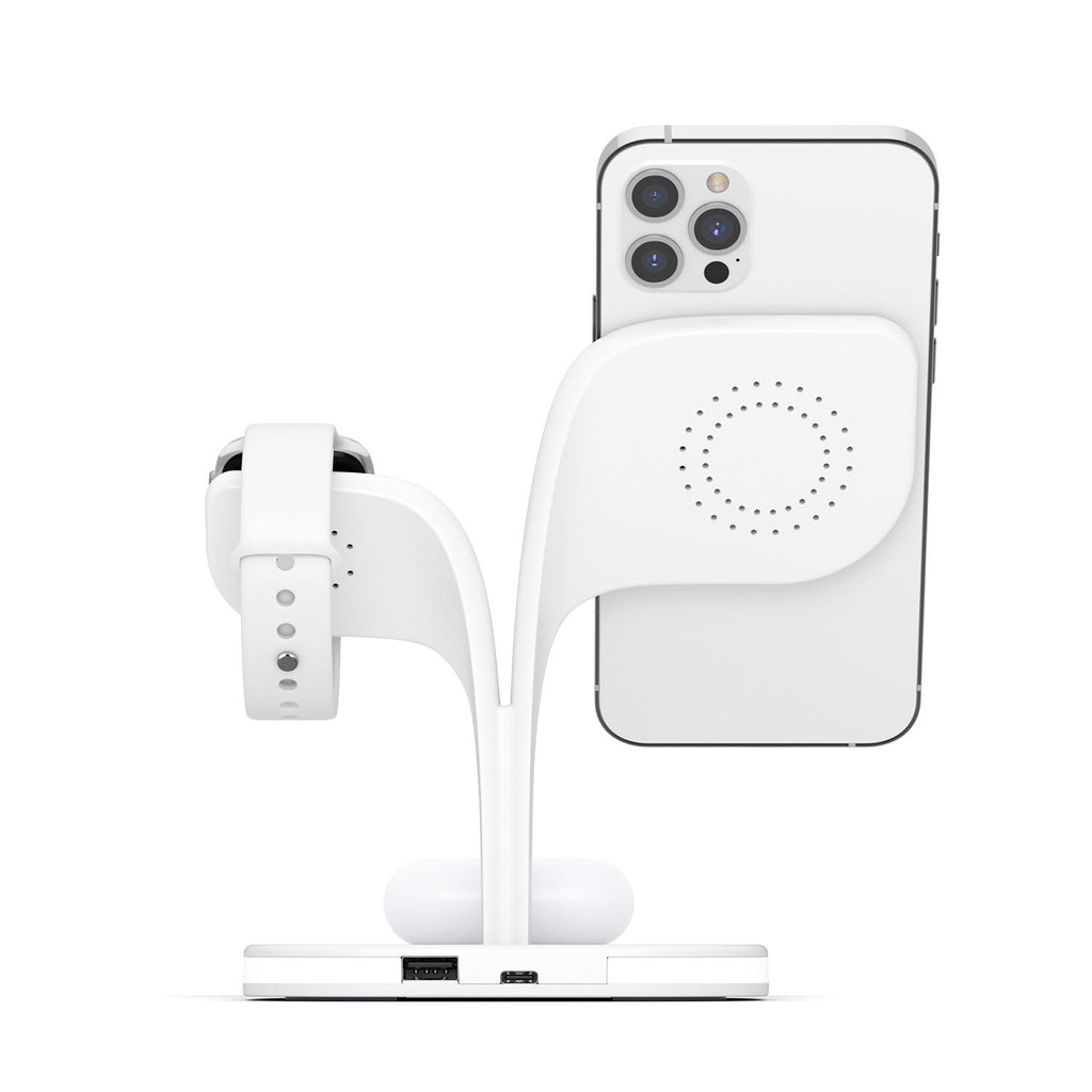 MagnetoSafe MultiCharge Desktop Stand - Apple iPhone 13 Charger