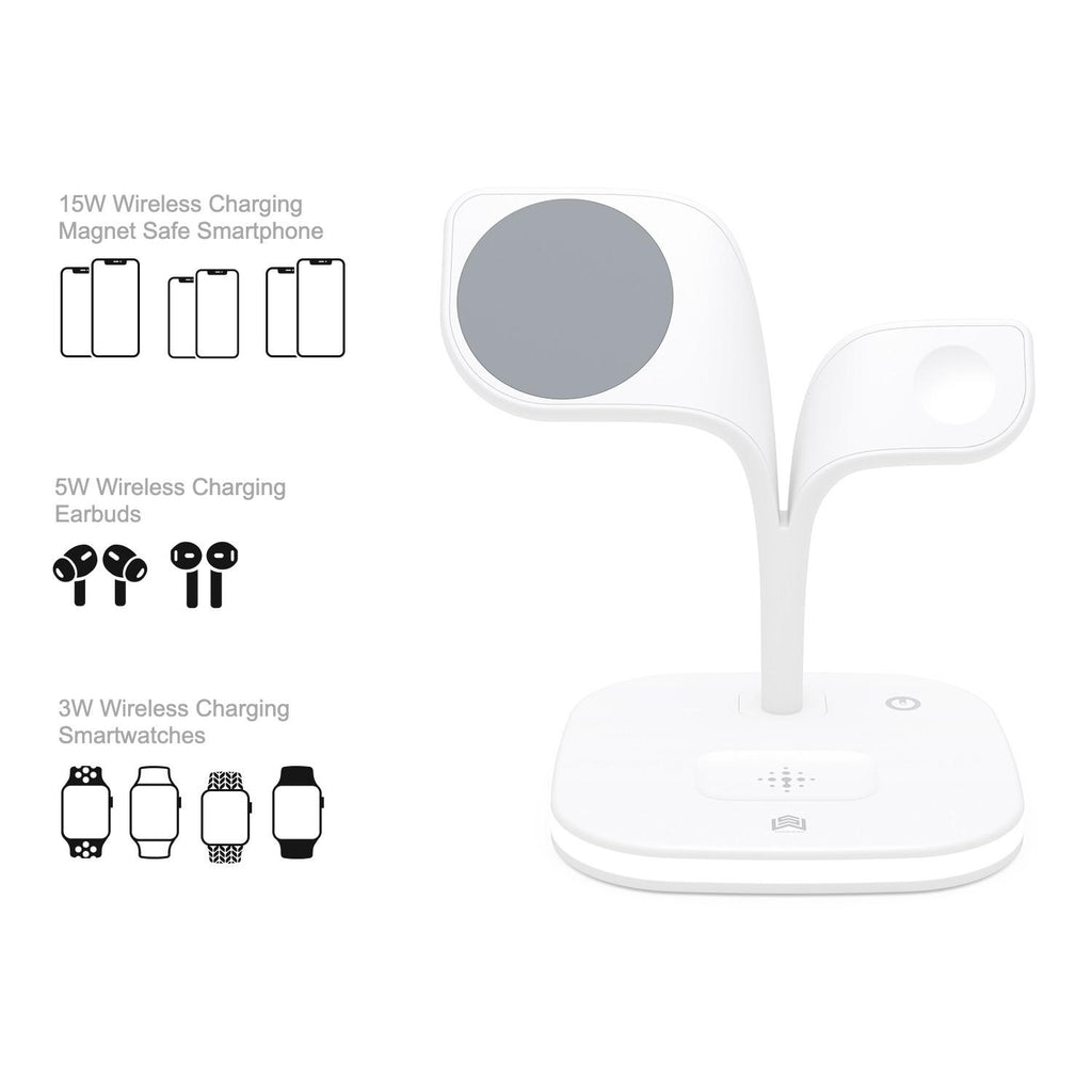 MagnetoSafe MultiCharge Desktop Stand - Apple iPhone 13 Charger