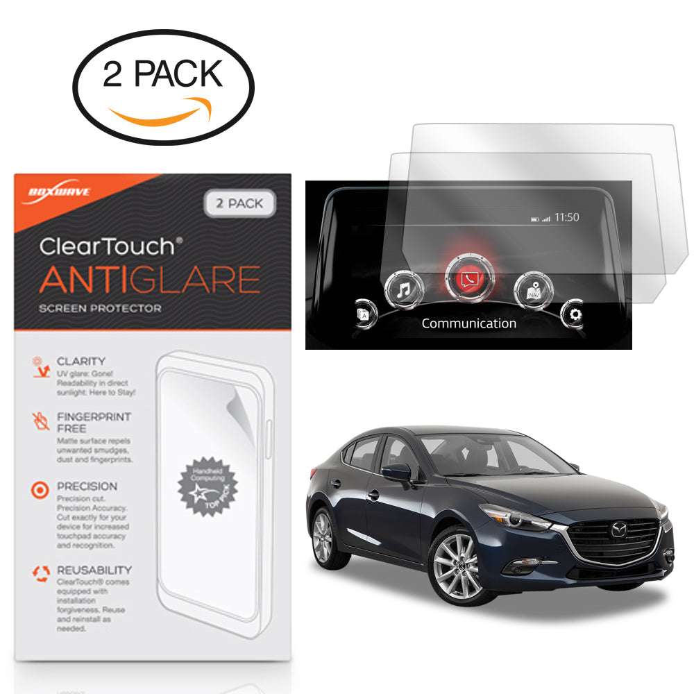 ClearTouch Anti-Glare (2-Pack) - Mazda 2017 Mazda3 Screen Protector