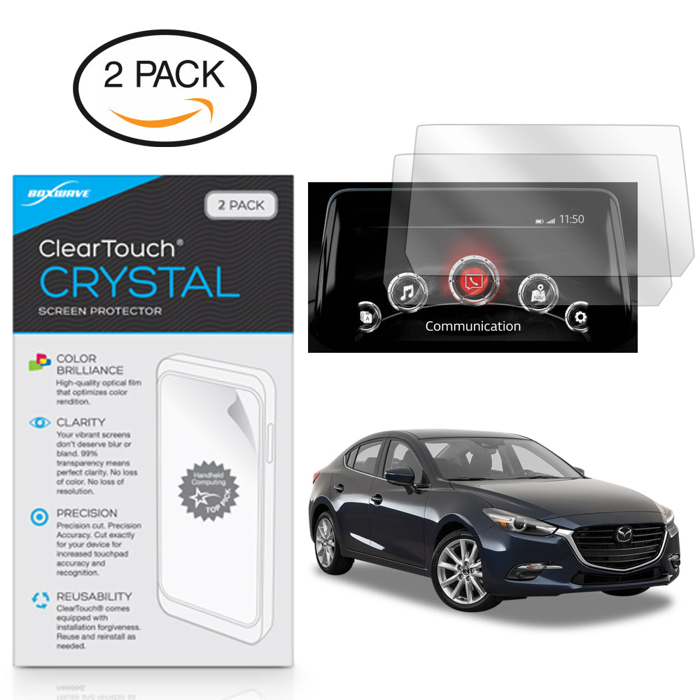 ClearTouch Crystal (2-Pack) - Mazda 2017 Mazda3 Screen Protector