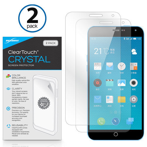 ClearTouch Crystal (2-Pack) - Meizu M1 Note Screen Protector