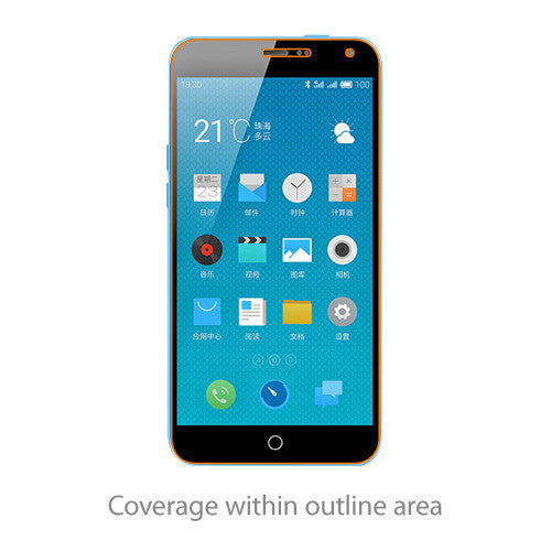 ClearTouch Crystal (2-Pack) - Meizu M1 Note Screen Protector