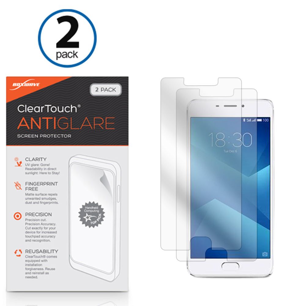 ClearTouch Anti-Glare (2-Pack) - Meizu M5 Screen Protector