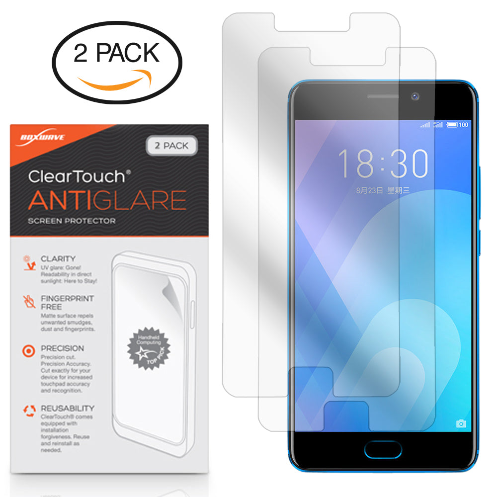 ClearTouch Anti-Glare (2-Pack) - Meizu M6 Note Screen Protector