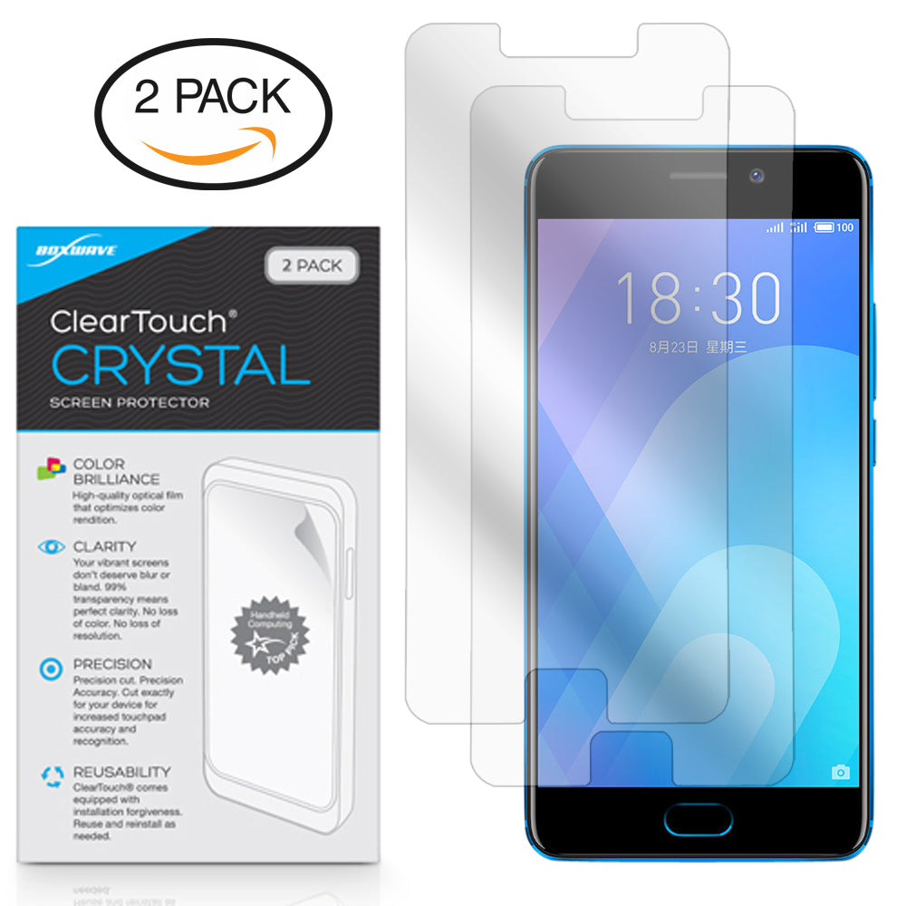 ClearTouch Crystal (2-Pack) - Meizu M6 Note Screen Protector
