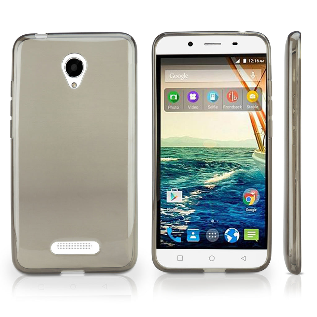 Pure Crystal Slip - Micromax Canvas Doodle 4 Case