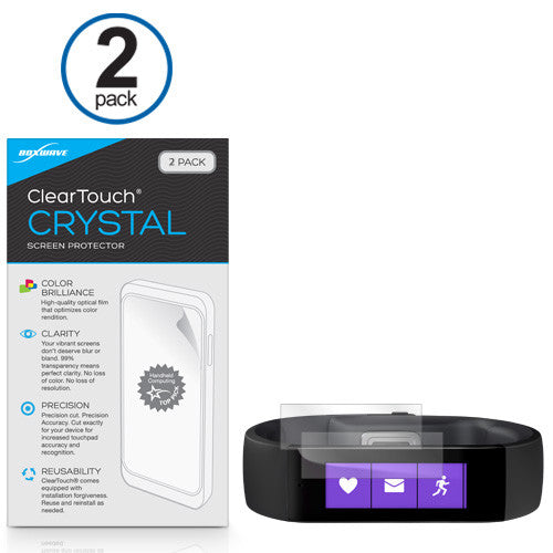 ClearTouch Crystal (2-Pack) - Microsoft Band Screen Protector