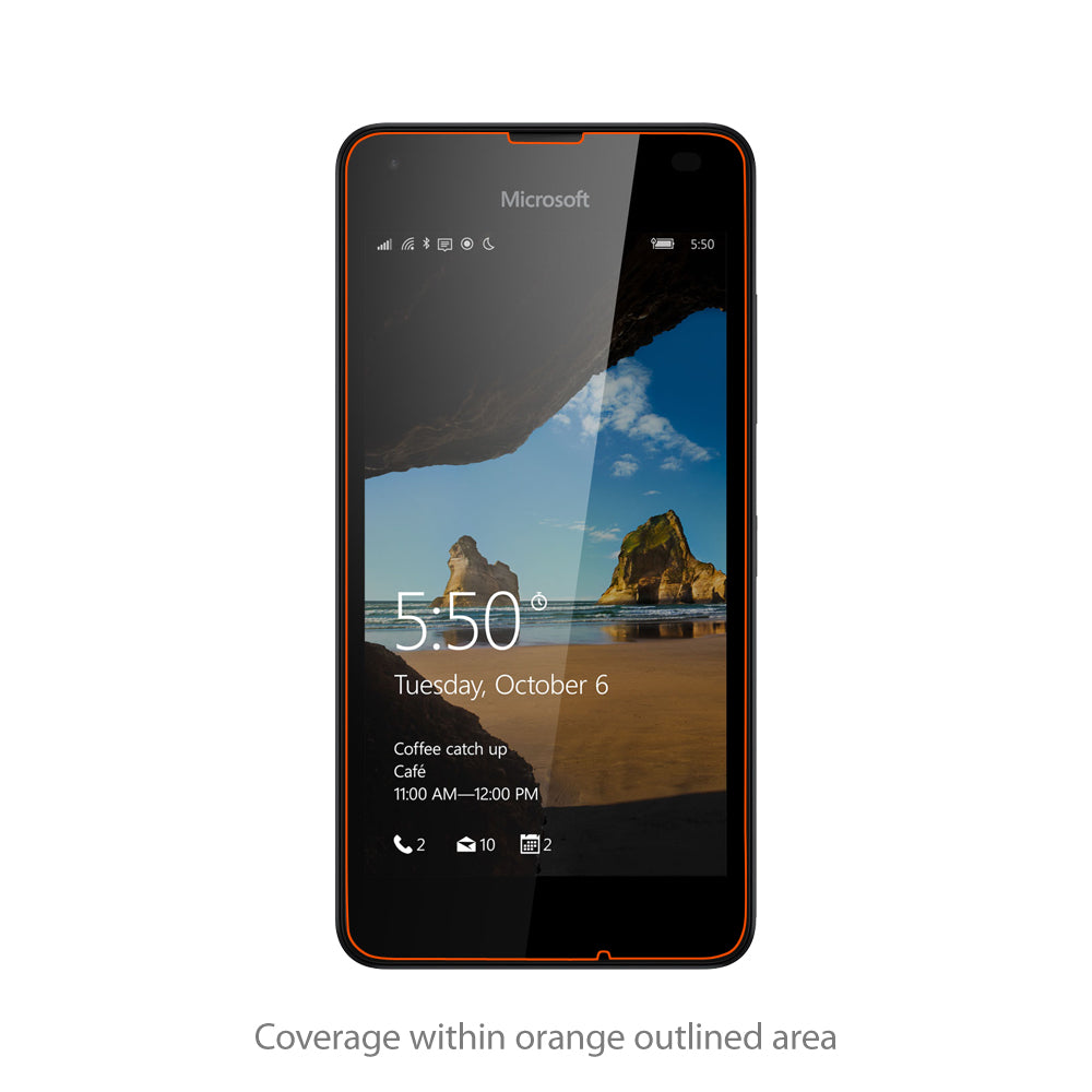 ClearTouch Anti-Glare (2-Pack) - Microsoft Lumia 550 Screen Protector