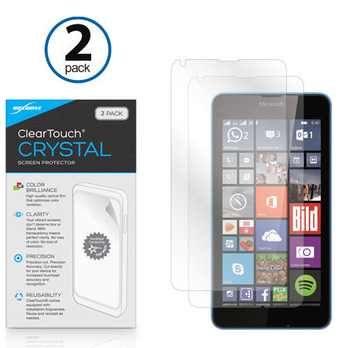 ClearTouch Crystal (2-Pack) - Microsoft Lumia 640 Screen Protector