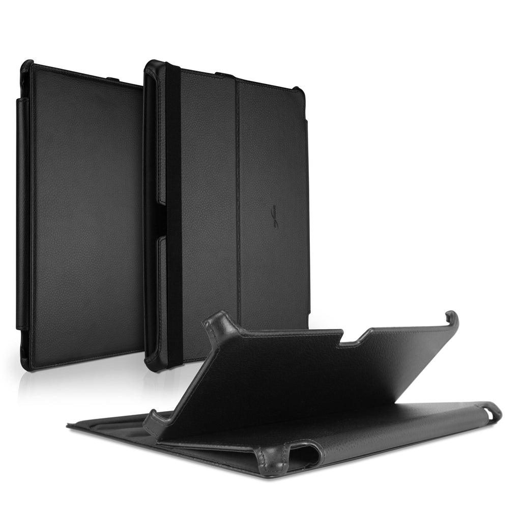 Leather Book Jacket - Microsoft Surface 3 Case