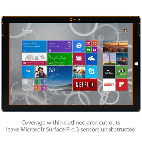 ClearTouch Ultra Anti-Glare - Microsoft Surface Pro 3 Screen Protector