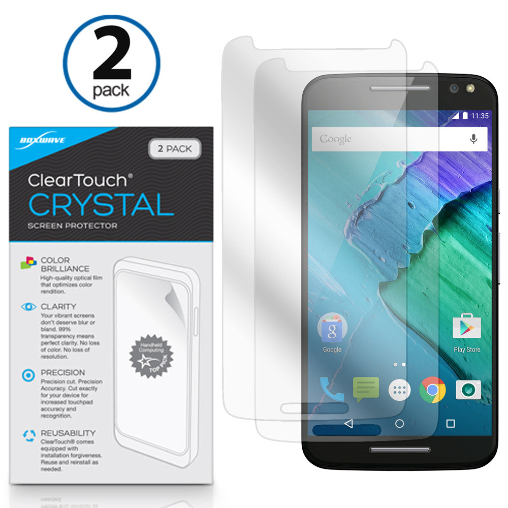 ClearTouch Anti-Glare (2-Pack) - Motorola Moto X Style Screen Protector