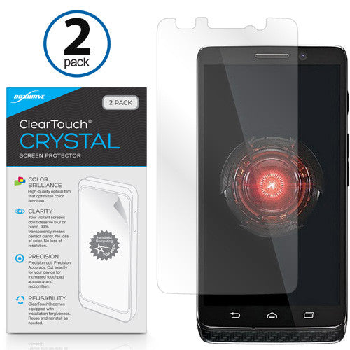 ClearTouch Crystal (2-Pack) - Motorola Droid Mini Screen Protector