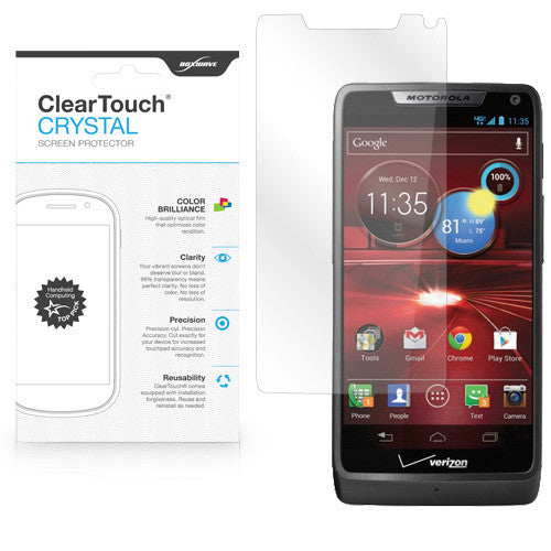 ClearTouch Crystal - Motorola Droid RAZR M Screen Protector