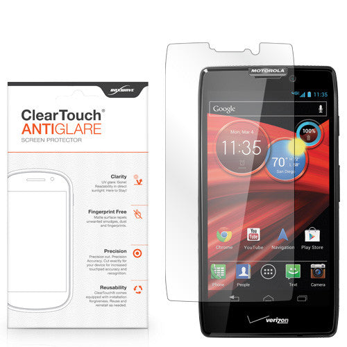 ClearTouch Anti-Glare (3-Pack) - Motorola DROID RAZR MAXX HD Screen Protector