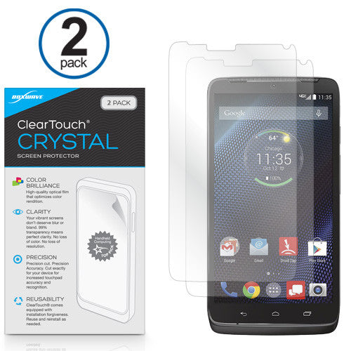ClearTouch Crystal (2-Pack) - Motorola Droid Turbo Screen Protector