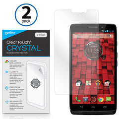 ClearTouch Crystal (2-Pack) - Motorola Droid Ultra Screen Protector