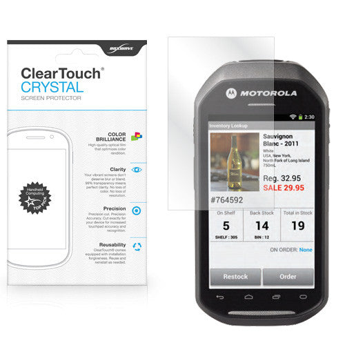 ClearTouch Crystal - Motorola MC40 Screen Protector