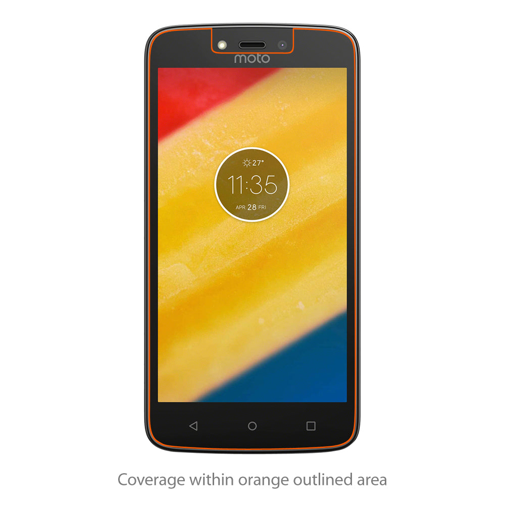 ClearTouch Anti-Glare (2-Pack) - Motorola Moto C Plus Screen Protector