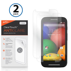 ClearTouch Anti-Glare (2-Pack) - Motorola Moto E Screen Protector